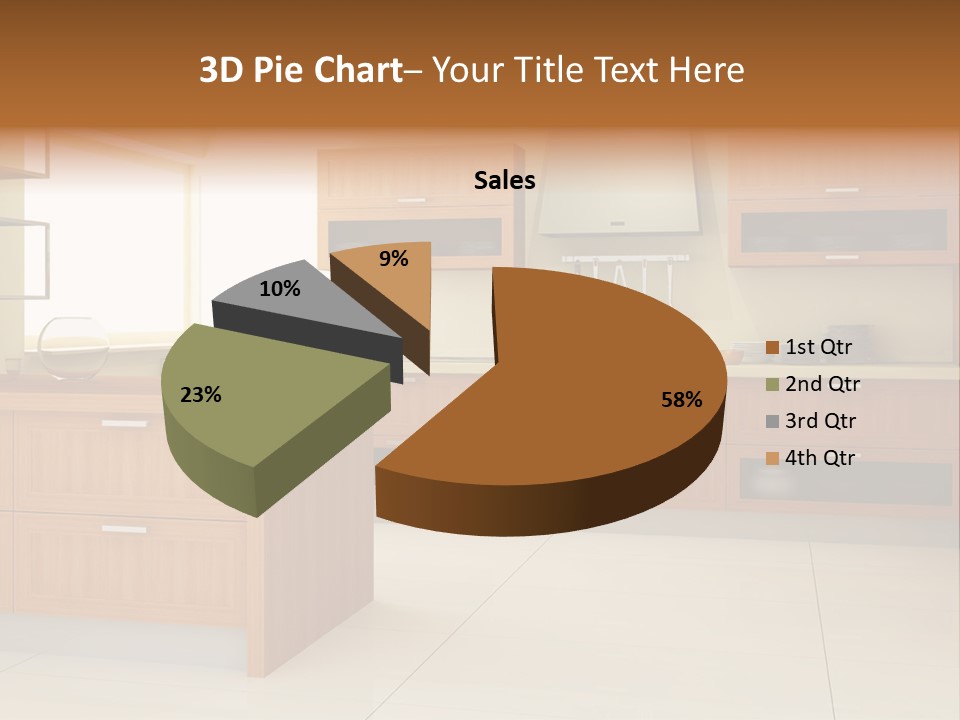 Old Brick Building Is Under Reconstruction For Modern Office Spaces. Downtown Toronto. PowerPoint Template