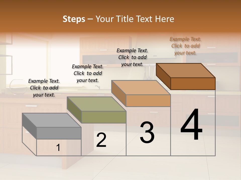 Old Brick Building Is Under Reconstruction For Modern Office Spaces. Downtown Toronto. PowerPoint Template
