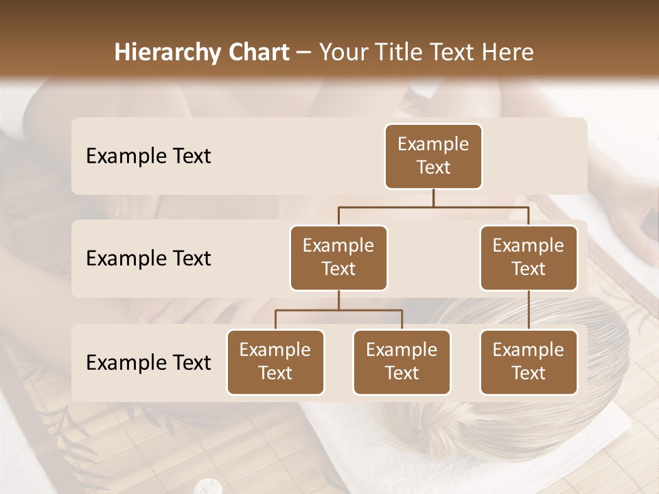Female Receiving Professional Massage PowerPoint Template