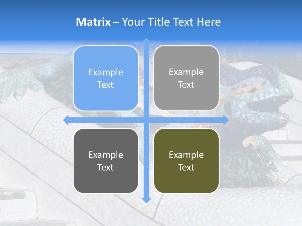 A Neighborhood Golf Course In Las Vegas PowerPoint Template