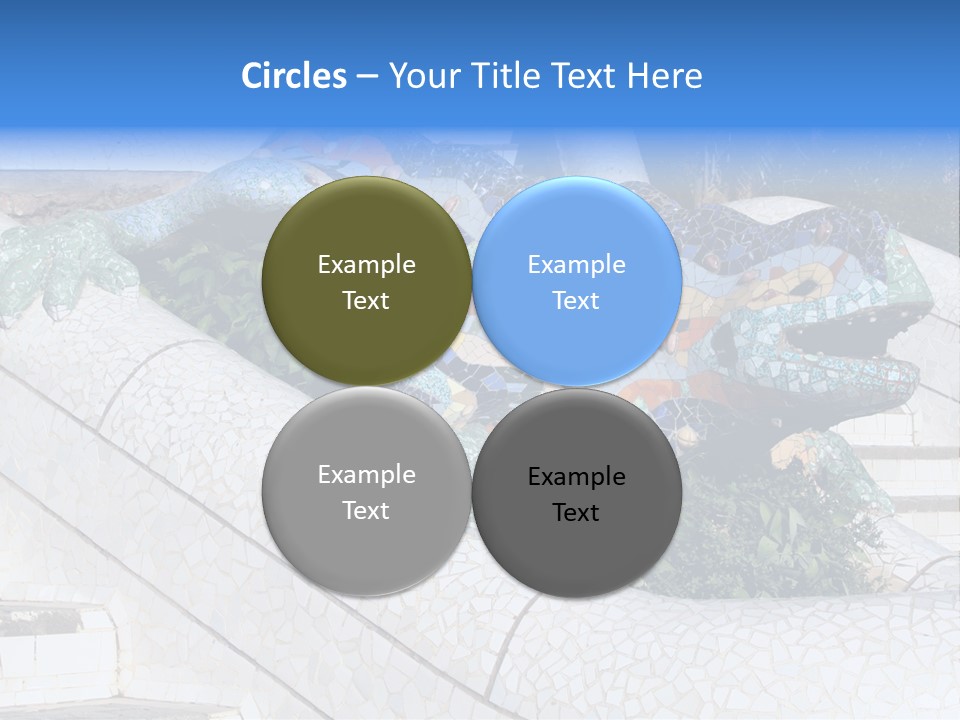 A Neighborhood Golf Course In Las Vegas PowerPoint Template