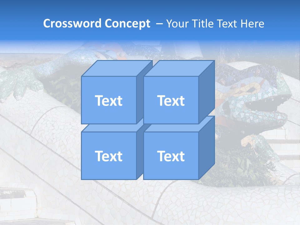 A Neighborhood Golf Course In Las Vegas PowerPoint Template