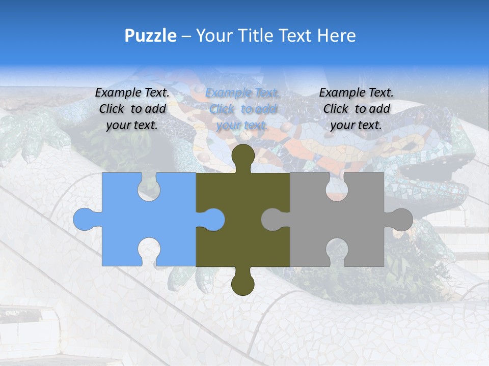 A Neighborhood Golf Course In Las Vegas PowerPoint Template