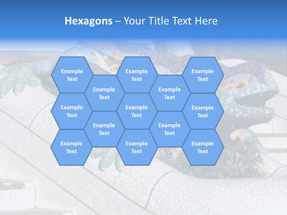 A Neighborhood Golf Course In Las Vegas PowerPoint Template