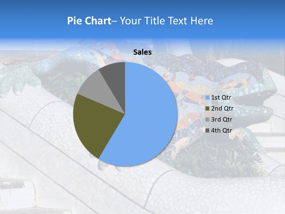 A Neighborhood Golf Course In Las Vegas PowerPoint Template