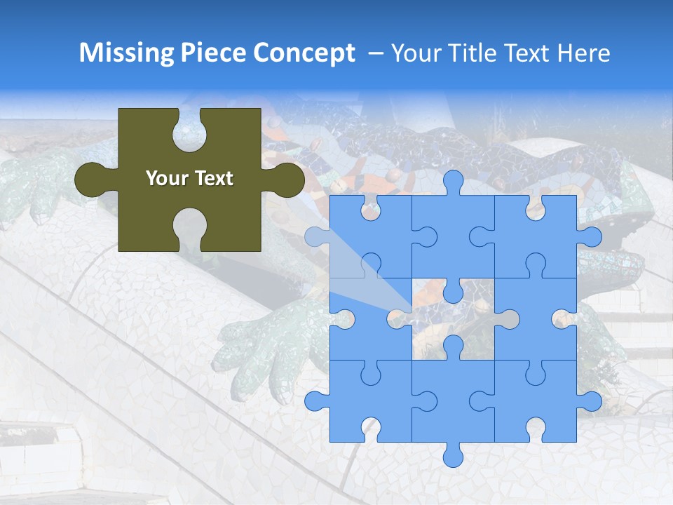 A Neighborhood Golf Course In Las Vegas PowerPoint Template