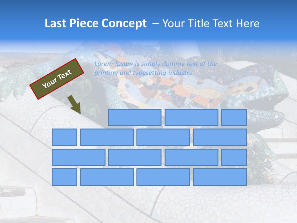 A Neighborhood Golf Course In Las Vegas PowerPoint Template