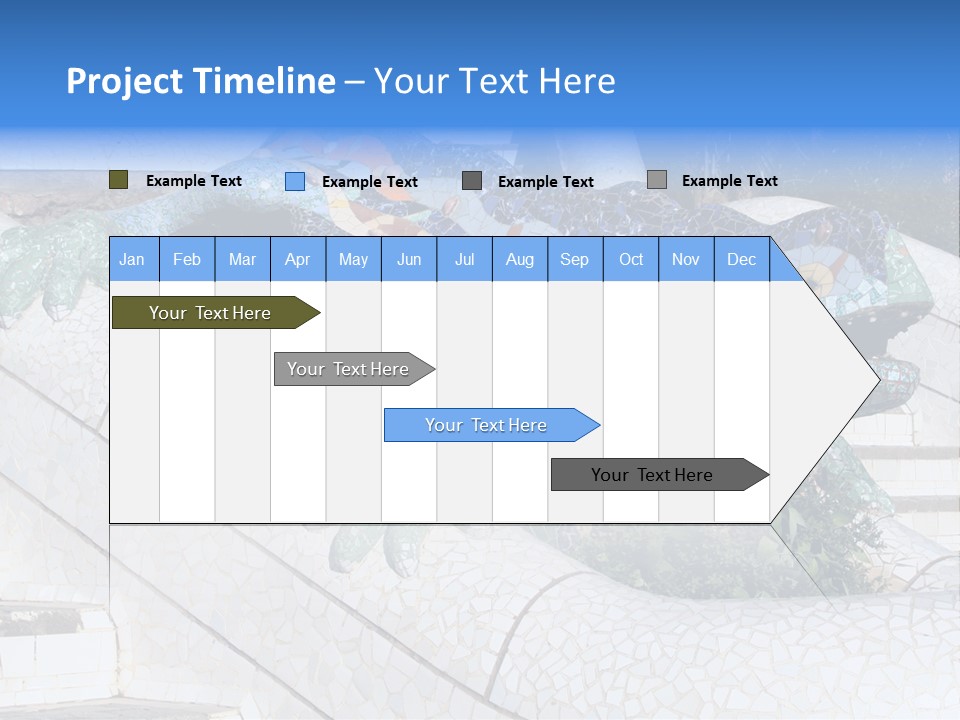 A Neighborhood Golf Course In Las Vegas PowerPoint Template