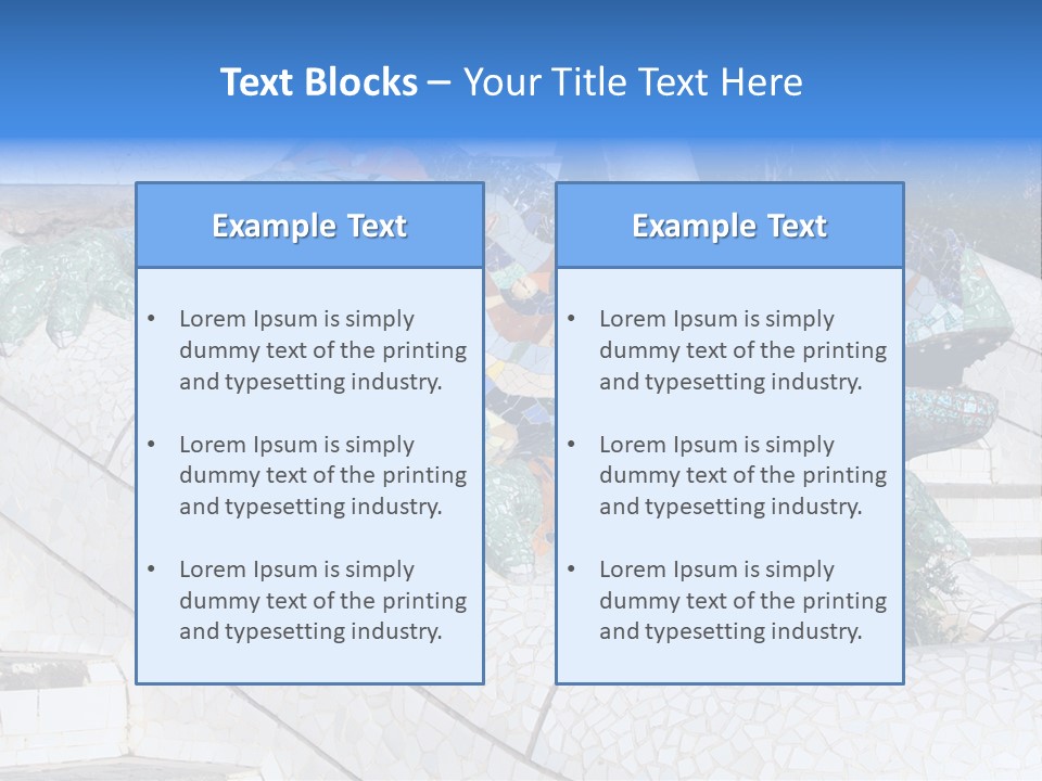 A Neighborhood Golf Course In Las Vegas PowerPoint Template
