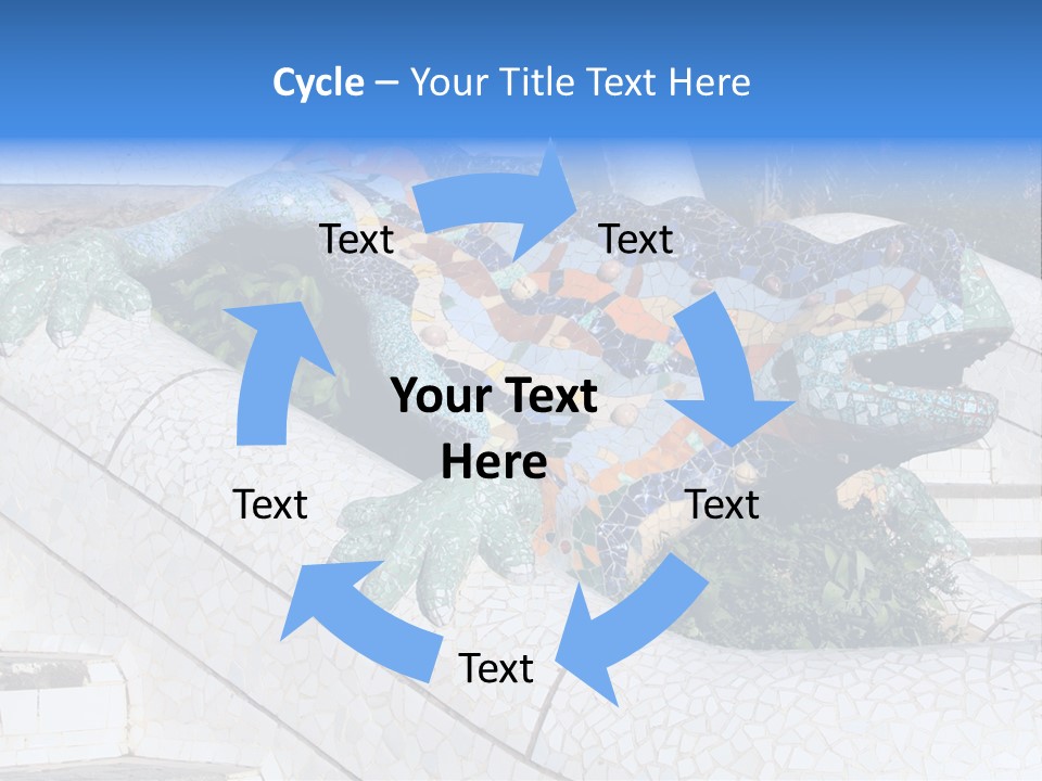 A Neighborhood Golf Course In Las Vegas PowerPoint Template