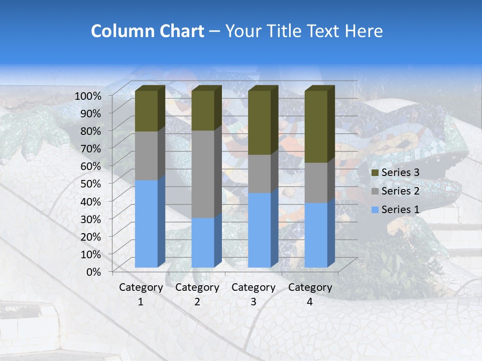A Neighborhood Golf Course In Las Vegas PowerPoint Template