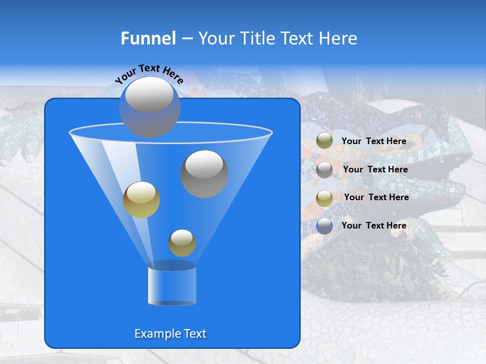 A Neighborhood Golf Course In Las Vegas PowerPoint Template