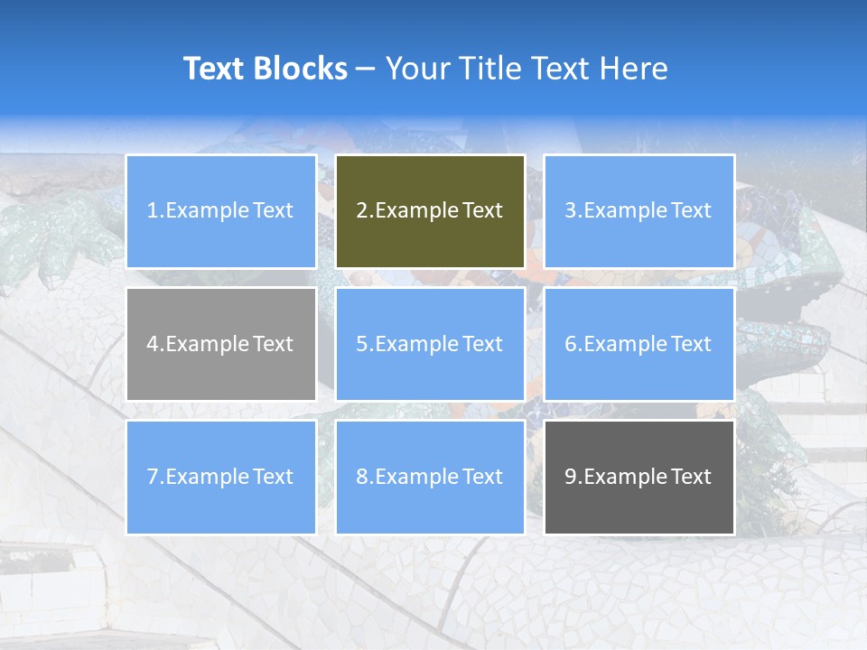 A Neighborhood Golf Course In Las Vegas PowerPoint Template