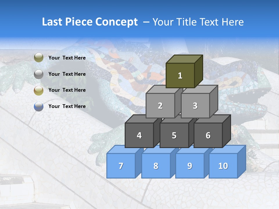 A Neighborhood Golf Course In Las Vegas PowerPoint Template