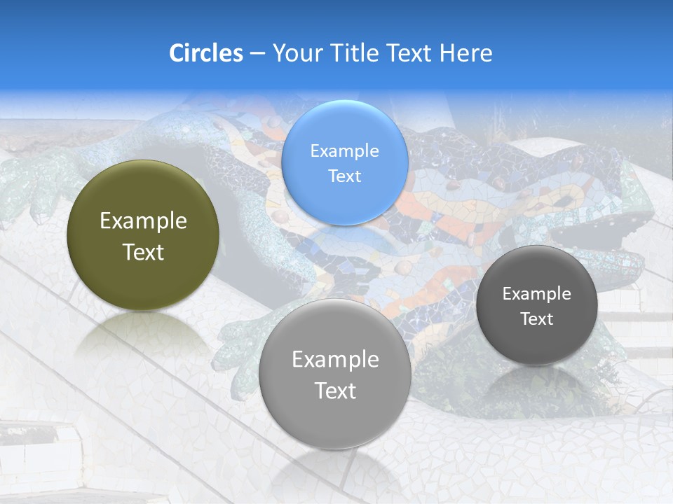 A Neighborhood Golf Course In Las Vegas PowerPoint Template