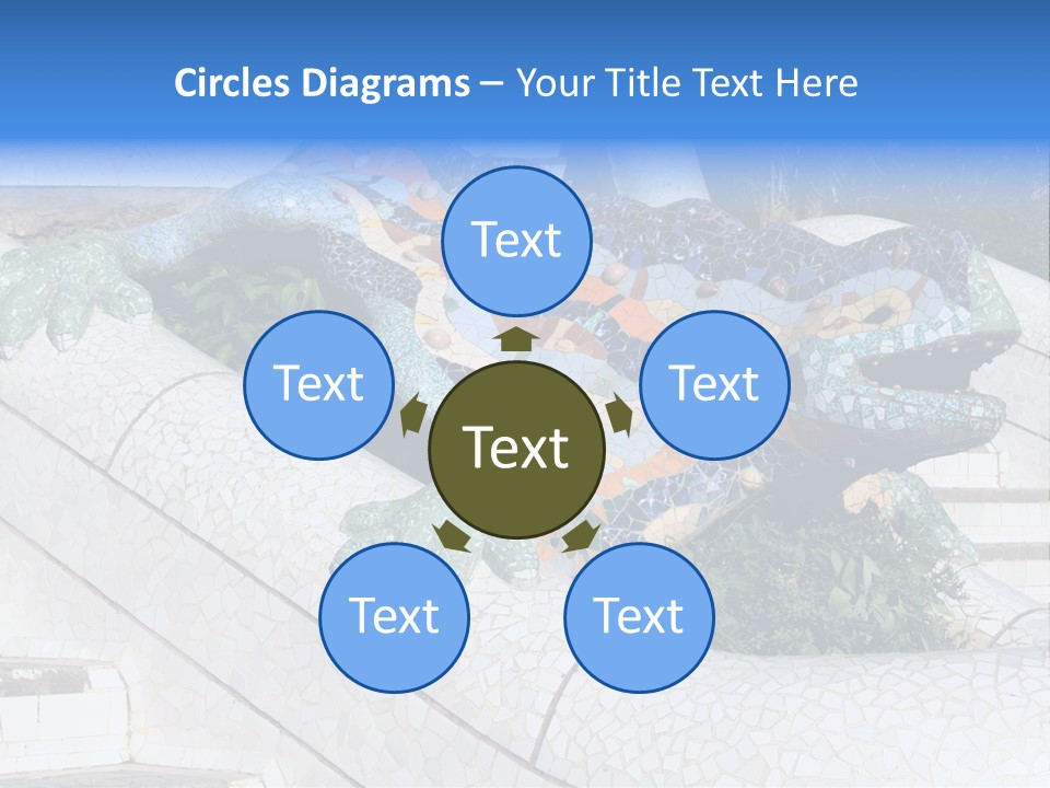 A Neighborhood Golf Course In Las Vegas PowerPoint Template