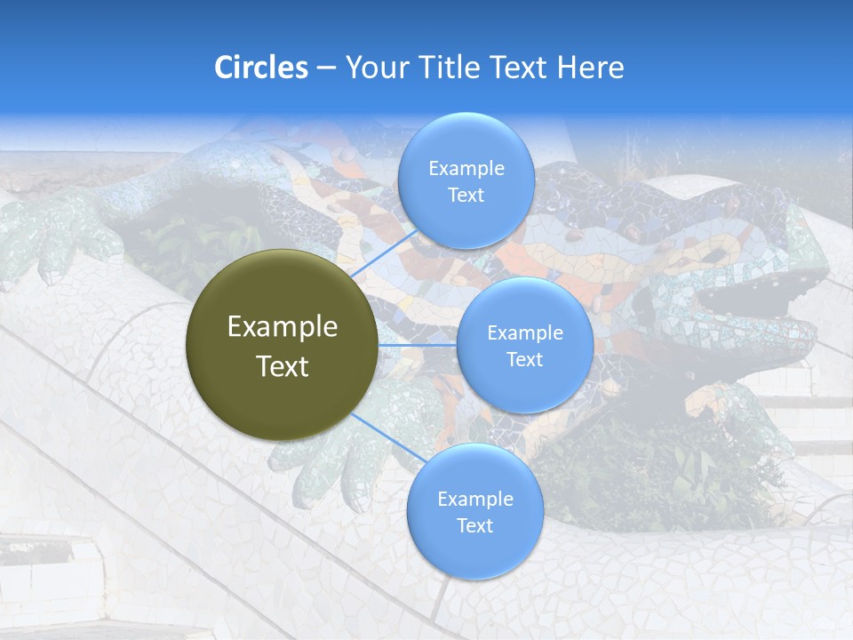 A Neighborhood Golf Course In Las Vegas PowerPoint Template