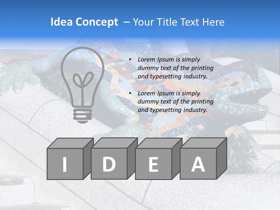 A Neighborhood Golf Course In Las Vegas PowerPoint Template