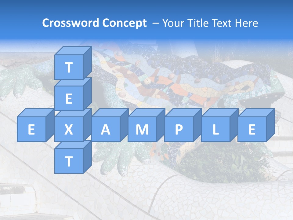 A Neighborhood Golf Course In Las Vegas PowerPoint Template