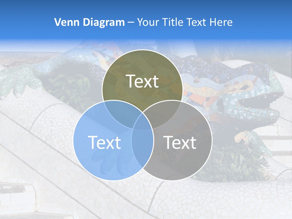 A Neighborhood Golf Course In Las Vegas PowerPoint Template