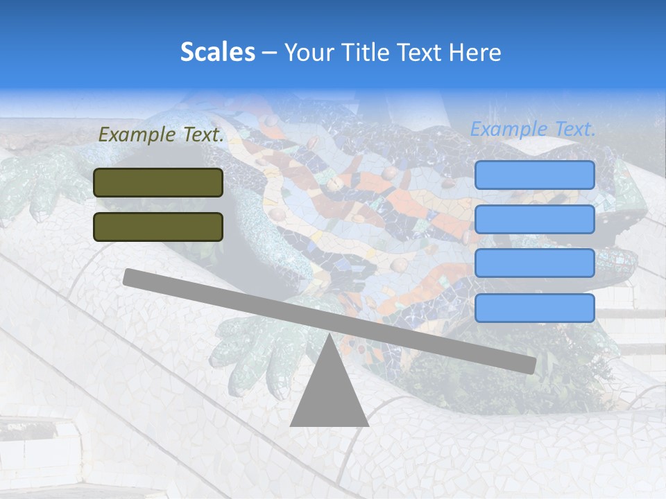 A Neighborhood Golf Course In Las Vegas PowerPoint Template
