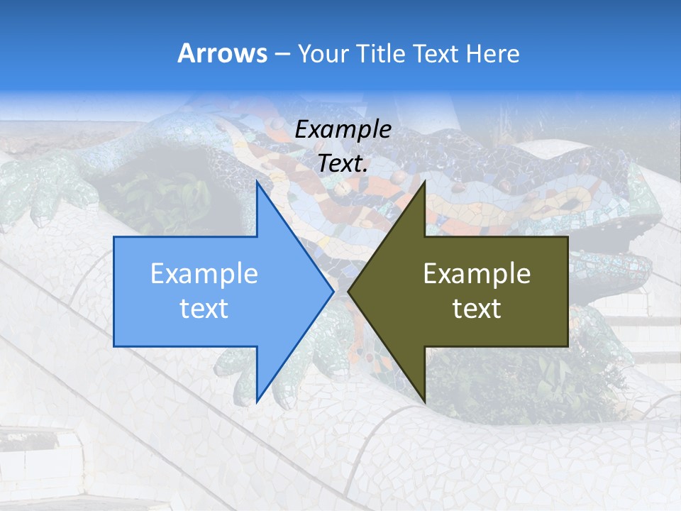 A Neighborhood Golf Course In Las Vegas PowerPoint Template