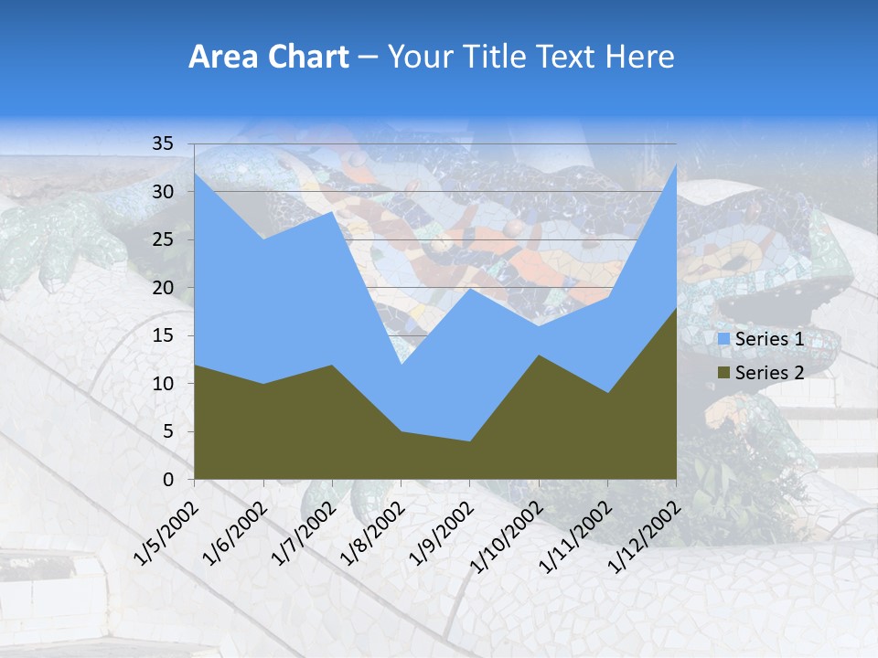 A Neighborhood Golf Course In Las Vegas PowerPoint Template