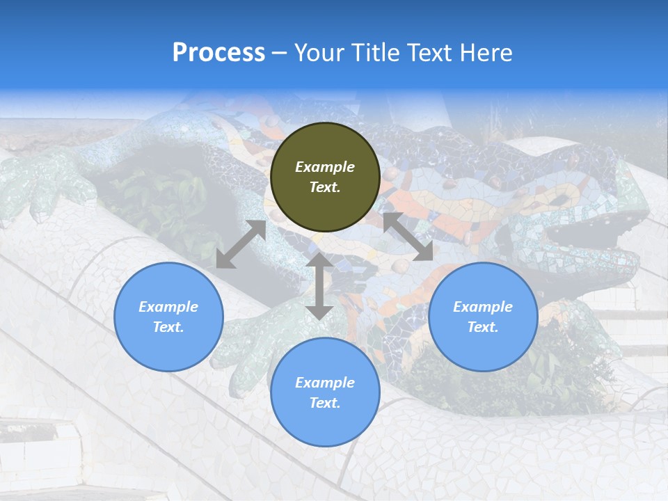 A Neighborhood Golf Course In Las Vegas PowerPoint Template