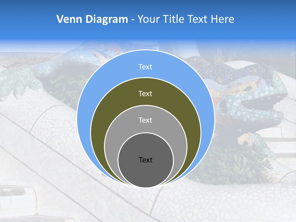 A Neighborhood Golf Course In Las Vegas PowerPoint Template