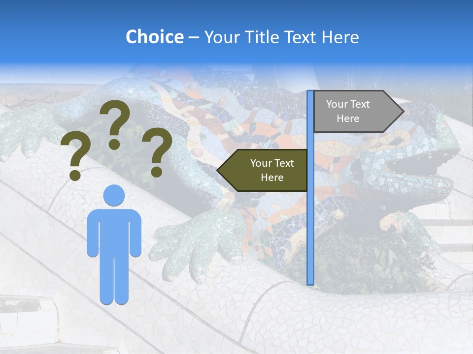 A Neighborhood Golf Course In Las Vegas PowerPoint Template