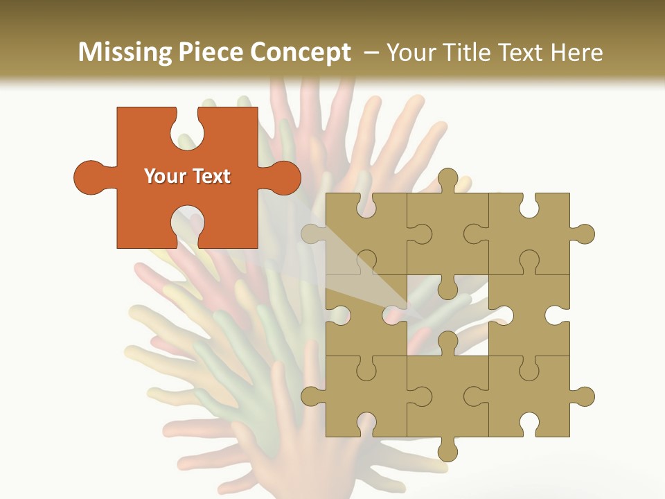 The Tree Made Of Multicolored Plasticine Hands On A White Background PowerPoint Template