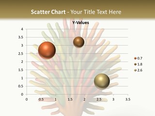 The Tree Made Of Multicolored Plasticine Hands On A White Background PowerPoint Template