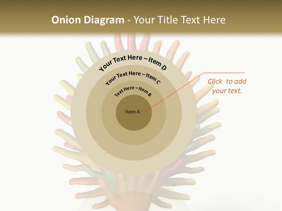The Tree Made Of Multicolored Plasticine Hands On A White Background PowerPoint Template