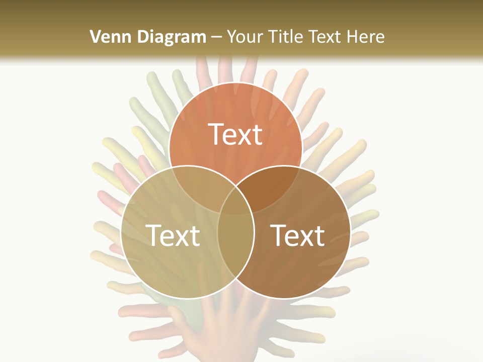 The Tree Made Of Multicolored Plasticine Hands On A White Background PowerPoint Template