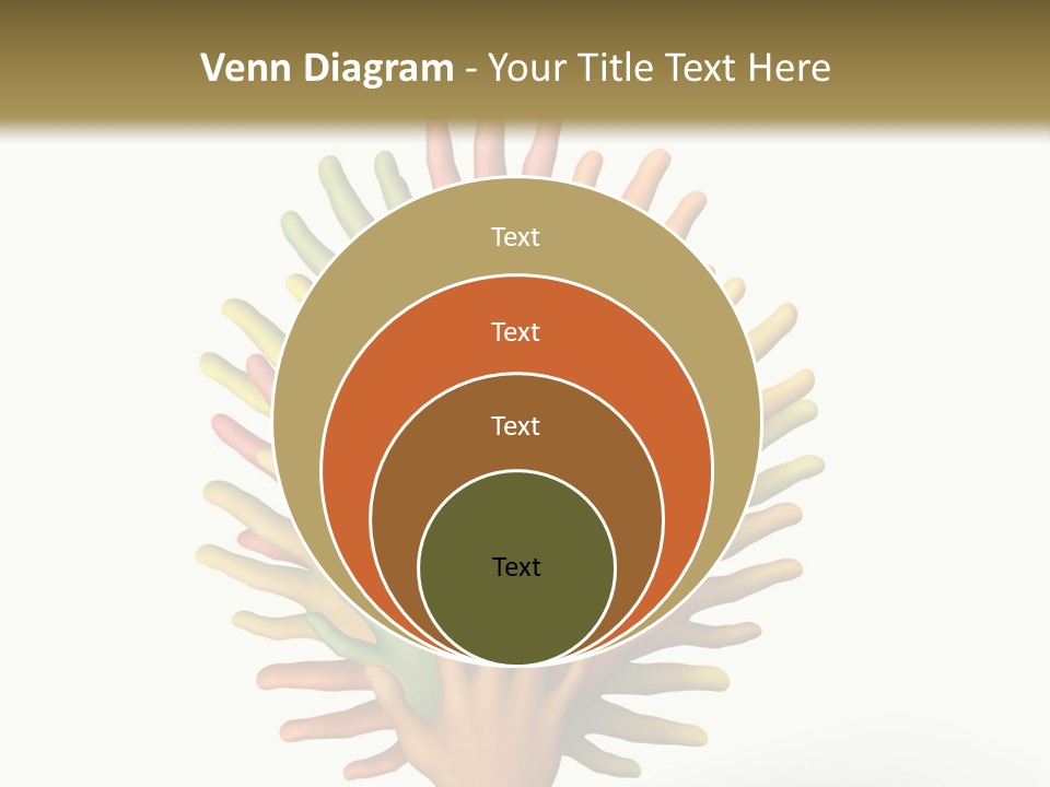 The Tree Made Of Multicolored Plasticine Hands On A White Background PowerPoint Template