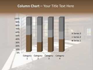 Old Brick Building Is Under Reconstruction For Modern Office Spaces. Downtown Toronto. PowerPoint Template