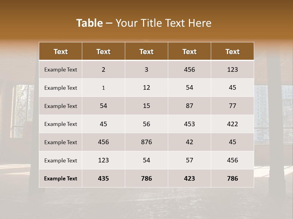 Old Brick Building Is Under Reconstruction For Modern Office Spaces. Downtown Toronto. PowerPoint Template