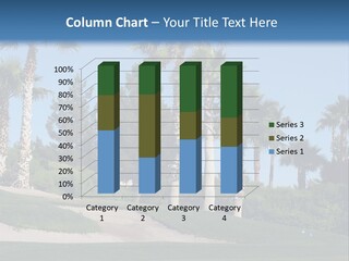 A Neighborhood Golf Course In Las Vegas PowerPoint Template