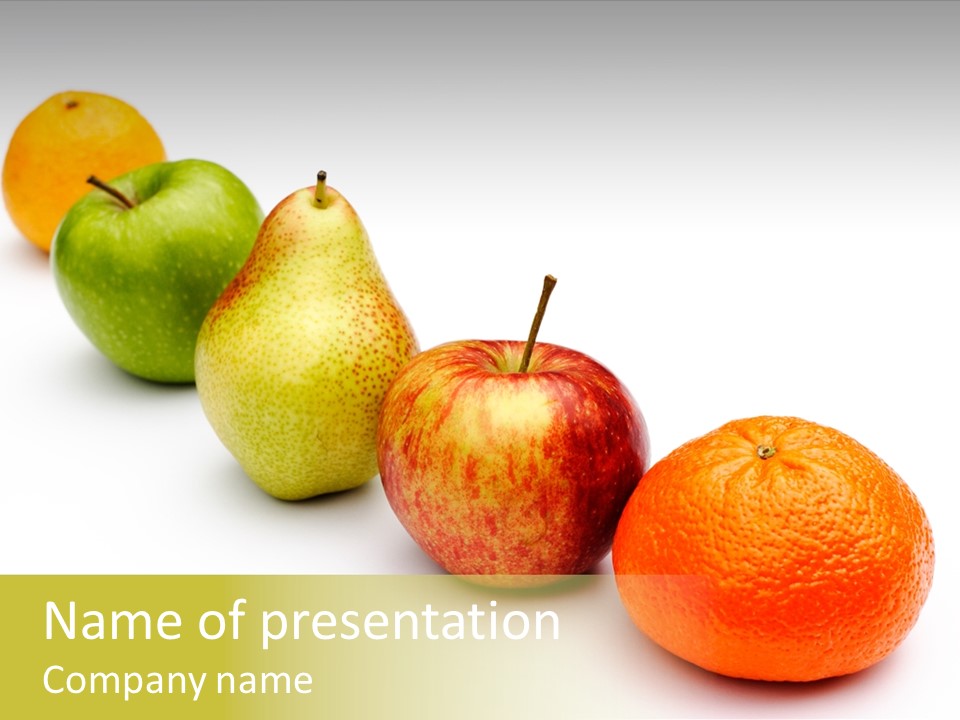 Five-A-Day PowerPoint Template