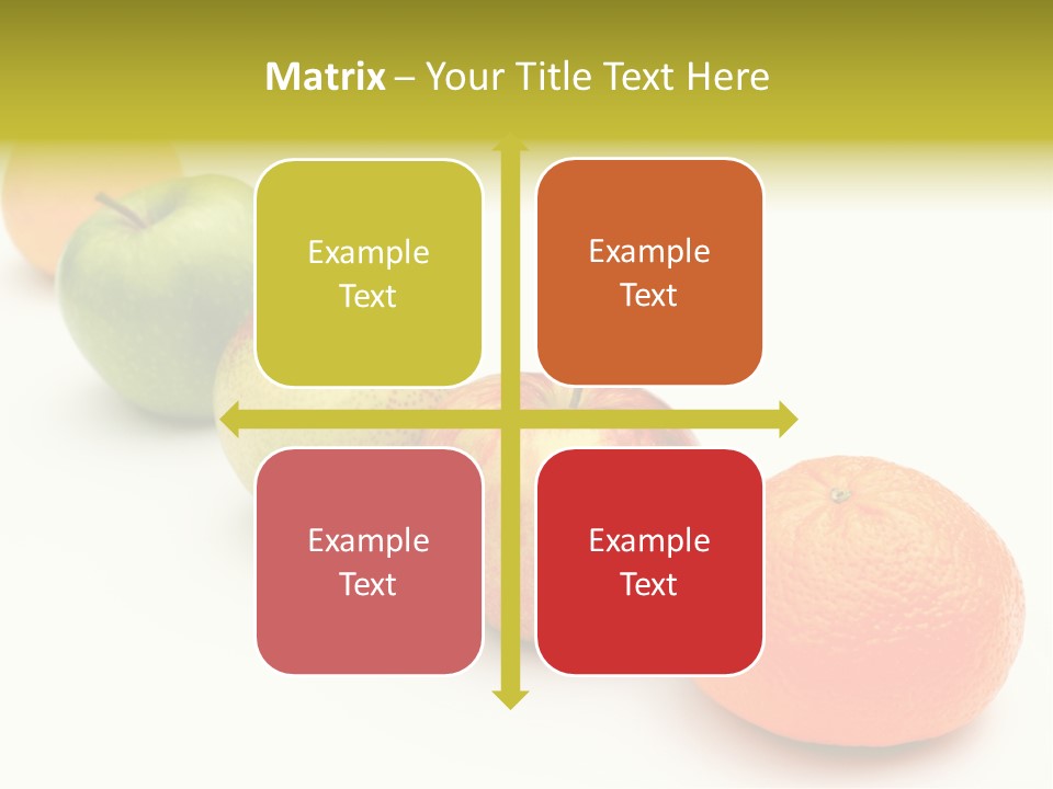 Five-A-Day PowerPoint Template