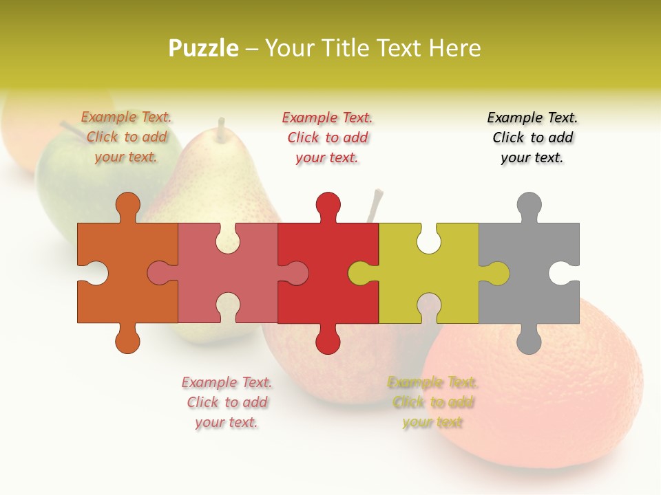 Five-A-Day PowerPoint Template