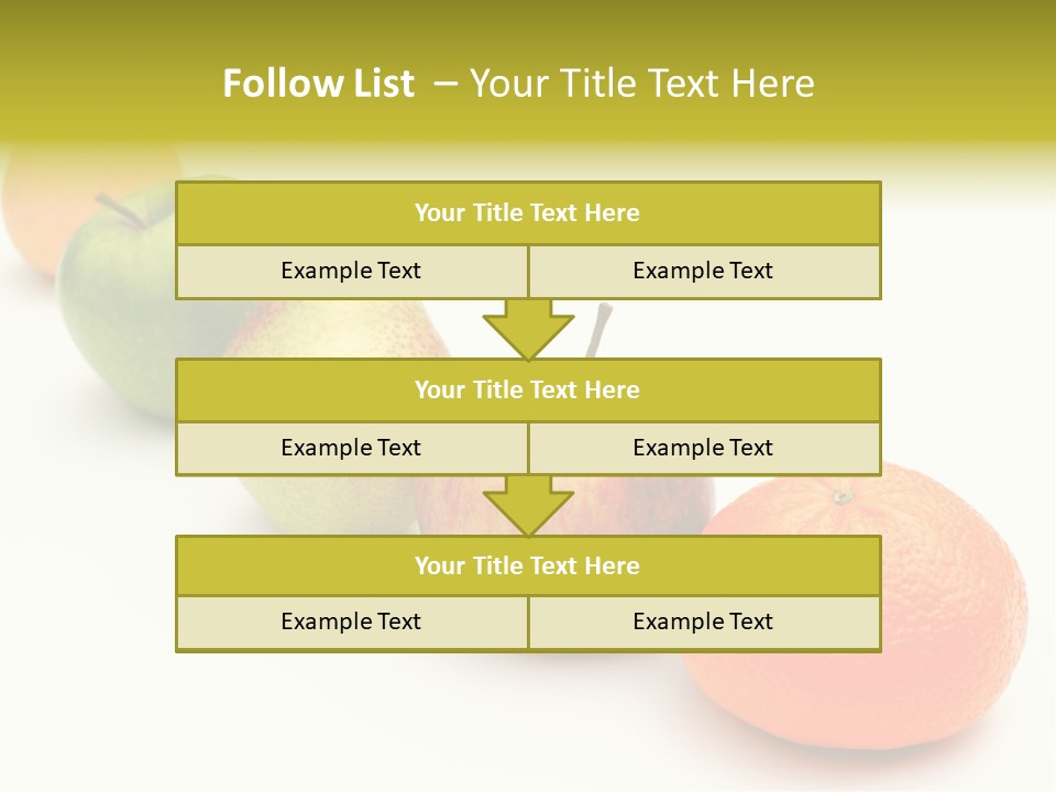 Five-A-Day PowerPoint Template