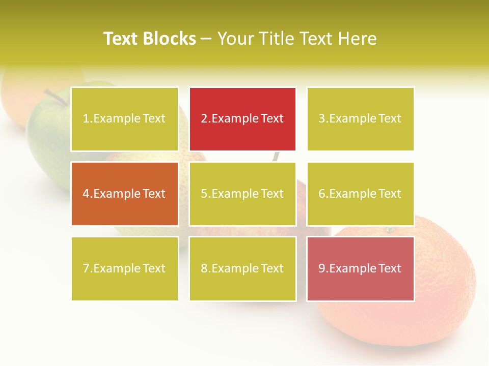 Five-A-Day PowerPoint Template