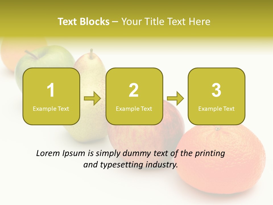Five-A-Day PowerPoint Template