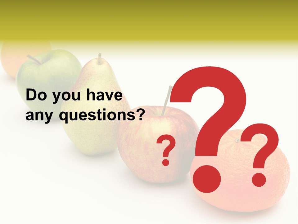 Five-A-Day PowerPoint Template