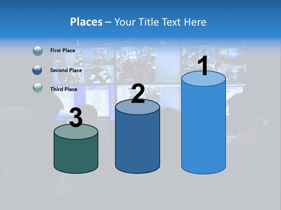 Cctv Security System With Multiple Camera Views In China PowerPoint Template
