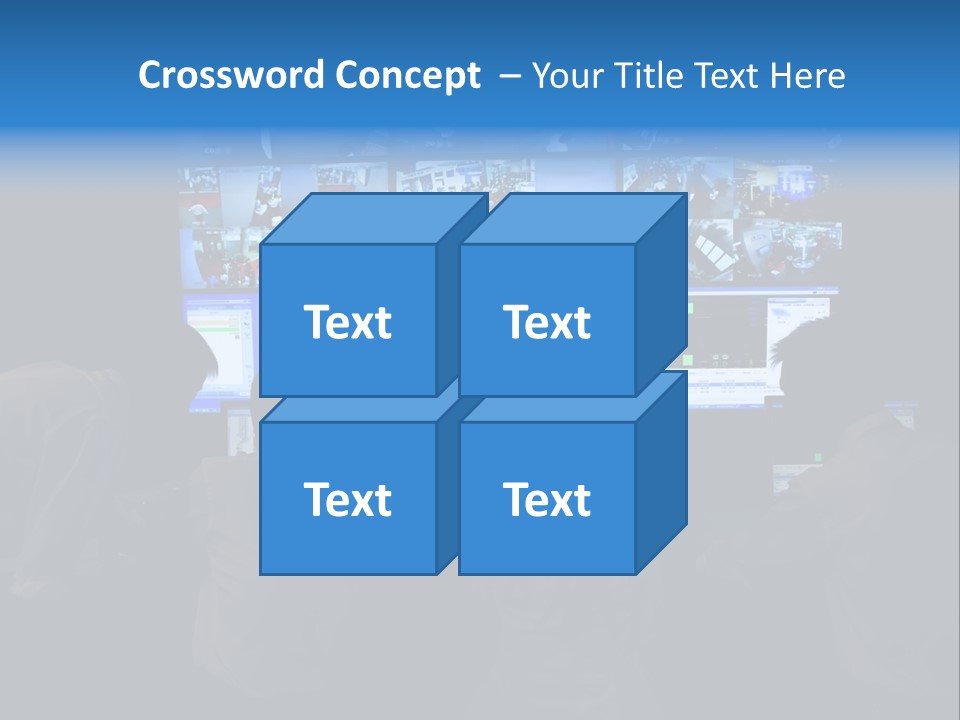 Cctv Security System With Multiple Camera Views In China PowerPoint Template