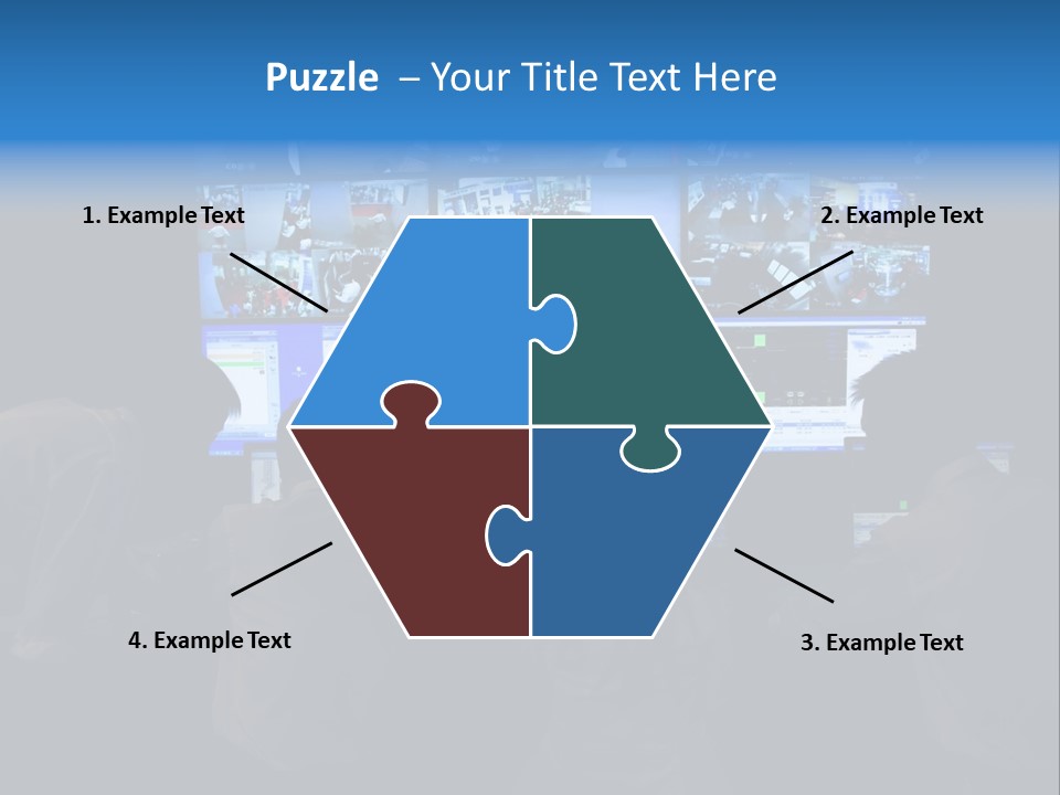 Cctv Security System With Multiple Camera Views In China PowerPoint Template