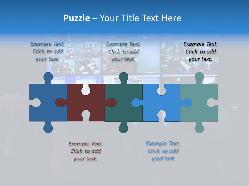 Cctv Security System With Multiple Camera Views In China PowerPoint Template