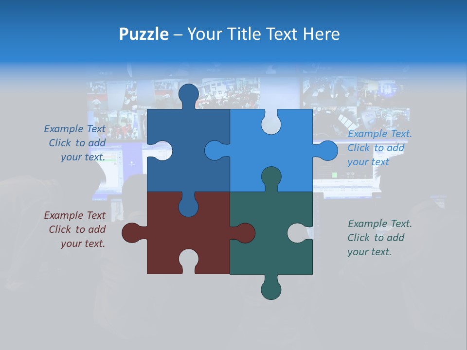 Cctv Security System With Multiple Camera Views In China PowerPoint Template